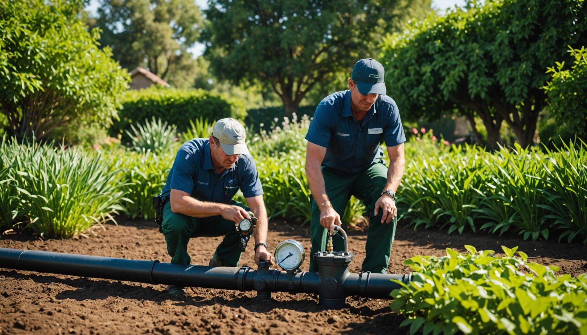 fix low water pressure irrigation system